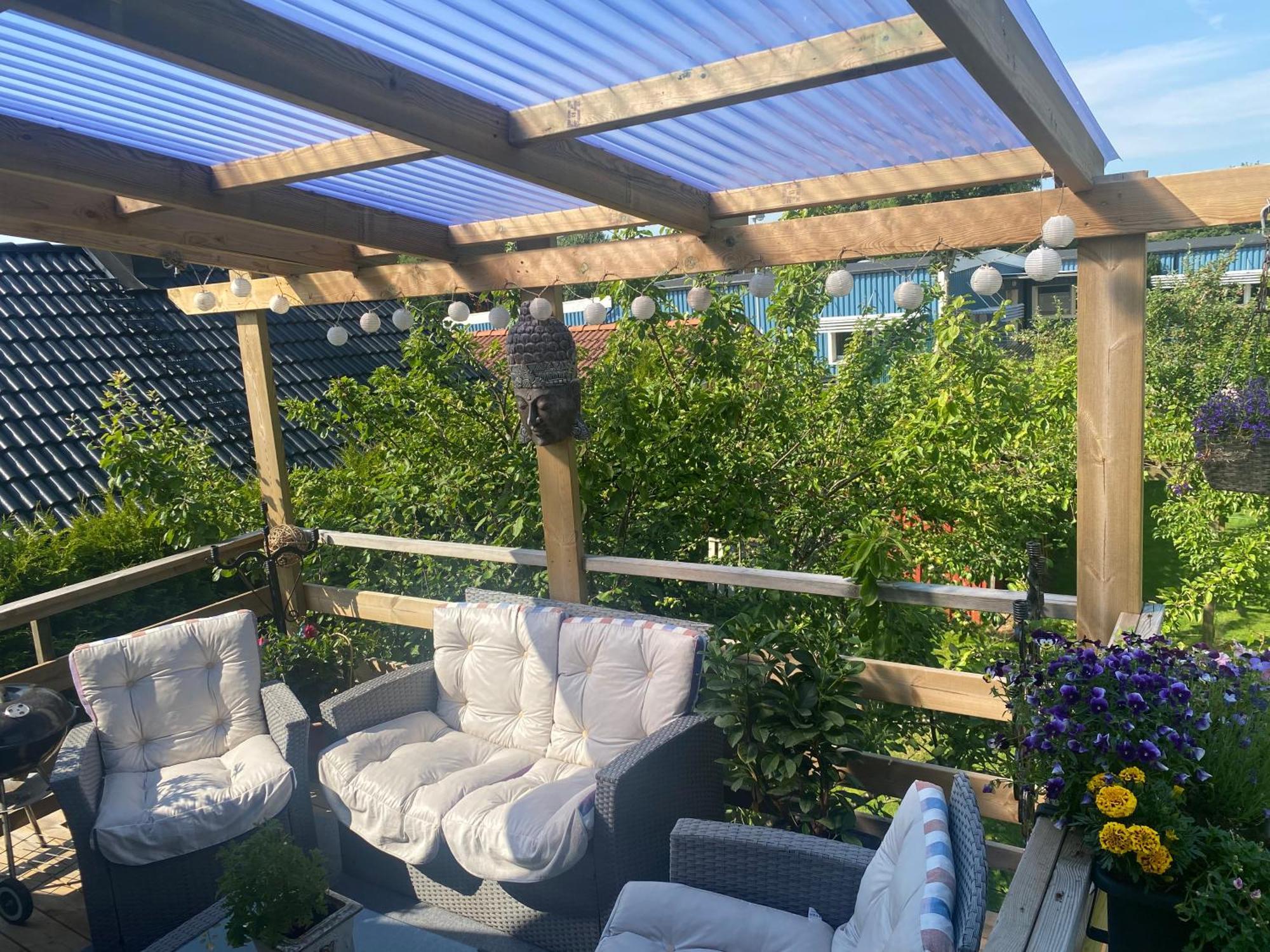 Gaest Laegenheten Med Egen Terrass Falkenberg Buitenkant foto